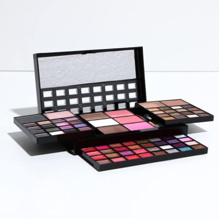 Professional set for makeup (eyelid shadows, lip gloss, blush, correctors)-1