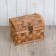 Stamnka chest, with a lock, 17 × 12 × 12 cm, veneer