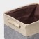 Box for storing things LADOM, 31.5 × 23x19 cm, gray-beige color