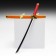 Souvenir weapon "Katana Ore Jiro", 72 cm, blade 51 cm/7 mm, wooden