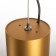Lucas Lumber LED 10W 4000K matte gold 8x8x20-120cm