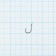 Hooks Kujira Universal 111, color BN, No. 2, 10 pcs.