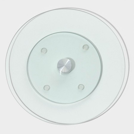 Glass stand for a cake rotating shares, D = 24 cm-3