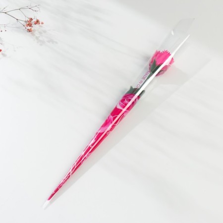 Lapal petals "Clove" in a gift film, bright pink 4.5x4.5x38 cm-1