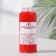 Candle - cylinder, 4x9 cm, 11 hours, 90 g, red
