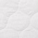 Bamboo blanket 140x205 cm, white, microfiber, 150 g/m, PE 100%