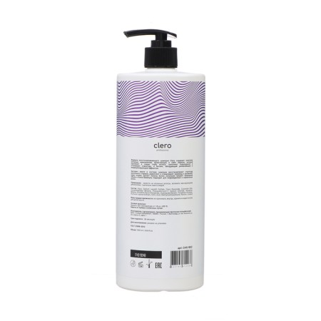 Clero Professional hair shampoo "Restoring", 1 liter-1