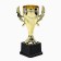 Cup 188 s, award figure, gold, plastic stand, 23.5 x 13 x 8 cm