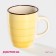 Mug ceramic shade "Sea World", 360 ml, yellow color