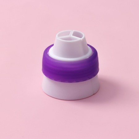 Confectionery set 12 items: 8 nozzles d = 3.7 cm, adapter d = 4 cm, 3 bag 22 × 32 cm, mix nozzles-3