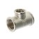 Reduction Valtec tean, 3/4 "x1/2" x 3/4 ", internal thread, nickel -plated brass