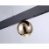 LED LED suspended Ambrella Light, Linetech, FL5956, LED, 18 W, 1350LUM, 4200K, black color, gold