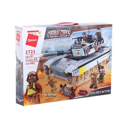 Military designer "Assault tank", 5 minifigur, 482 parts-2