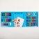 New Year's set for creativity "New Year! Cheerful snowman ", with an easel, 208 items