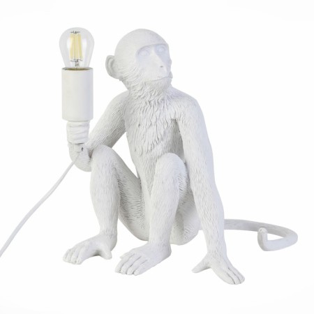 Evoluce bedside lamp. Sle115104-01. Tenato. 1x60 W, E27, 20x20x28 cm, white color-3