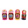 Matryoshka 3 in 1, painted, mix