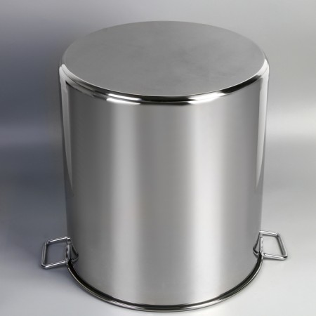 Boiler "General catering", 70 l, d = 45 cm, h = 48 cm, capsule bottom, welded, rugged handles, with a heat distribution layer-2