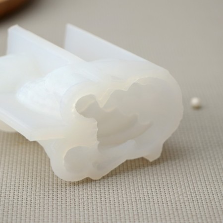 Silicone Mold "Dragosha Lila", dimensions 4.2 × 6.5 cm, height 7.5 cm, color transparent color-3