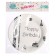 Paper plates “Happy Birthday”, set, 6 pcs., Embossing, silver color