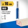 Frases groove bison 28754-16-51, straight, elongated, shank d = 12 mm, 16 x 51 mm