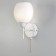 Sconces Citilux "Florida" CL148310, 15x23.5 cm, 1x60W, E14, white color