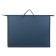 Folder for drawings and drawings A2, 650 x 480 x 50 mm, 0.9 mm, with handles, plastic, lightning from above, onyx, pr 2, gray