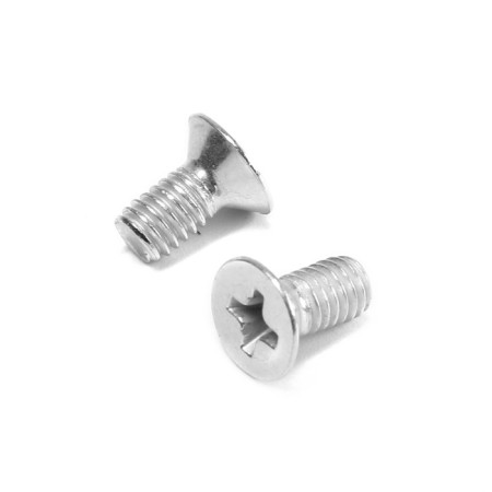 Screw, secret, galvanized, Din965, M4x8 mm, 2000