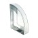 Paper tray Vertical Istanm "Respect", width 70 mm, tinted black