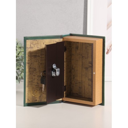 Safe Brush Tree to the leatherette "Russian classics. Ivan Bunin. Dark Alleys" 21x13x5 cm-3