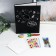Photo album on rings 30 sheets+30 files "Planet" Black sheets 31.4x25.8x5 cm