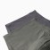 Set of men's panties boxers (2 pcs), dark hacks/graphite, size 46 (s)