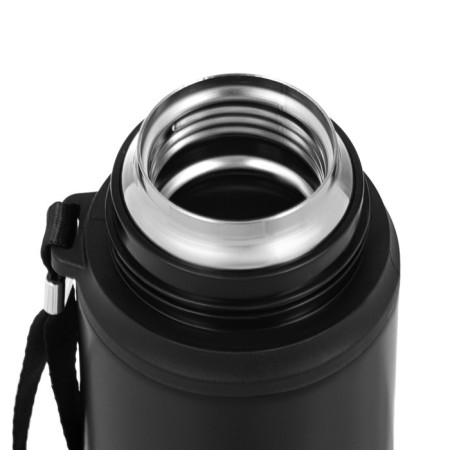Thermos, 1 l, Traveller "Master K", with a mug, retains heat up to 12 hours, black-3