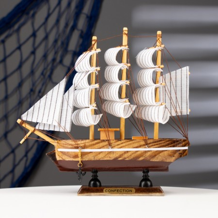 Small Small Ship "Akara", 20 × 4.5 × 19 cm-6