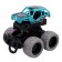 Friction Funky Toys Friction, with a crash effect, 4x4, blue color