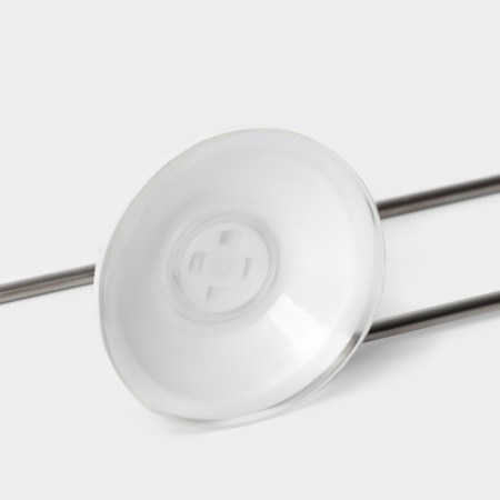 Holder for towels on a vacuum suction cup, 27 × 6.5 × 7 cm-3