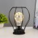 Nightlight "tat" from 3xaa batteries black 19x19x21 cm Risalux