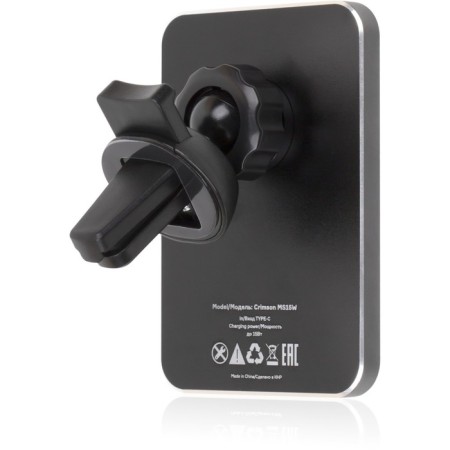 ACCESSTYLEL CRIMSON MS15W car charger, wireless, QC 3.0, black-2