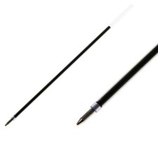 Ballic shaft 1.0 mm, on an oil basis, transparent, 136 mm housing, blue ink blue