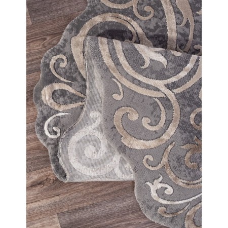 Rectangular carpet Karmen Hali Safir, size 78x150 cm, color Grey/Brown-4