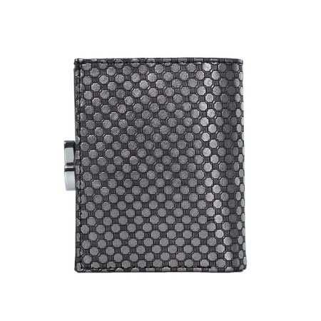 Pearl, genuine leather, 100x115x20 cm, black