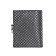 Pearl, genuine leather, 100x115x20 cm, black