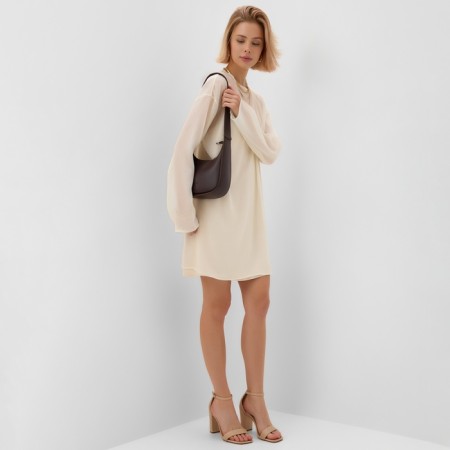 Women's dress with a lining minku: Casual Collection Color White, rr 48-3