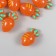 Busina for creativity plastic "Carrots" 3.2x2.3x1.5 cm