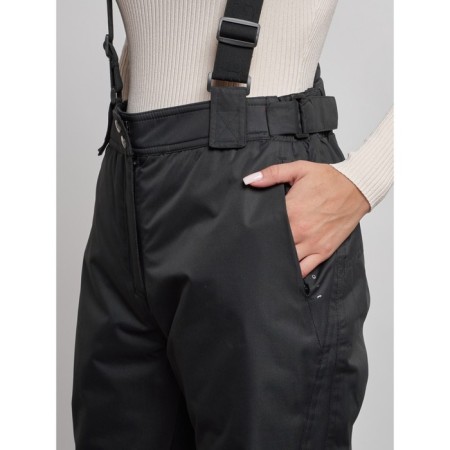 Semi -combinezone ski insulated female winter, size 50, black color-8