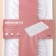 Form for mousse desserts and baking double shares "Zebrano", 30.5 × 18 cm, white color