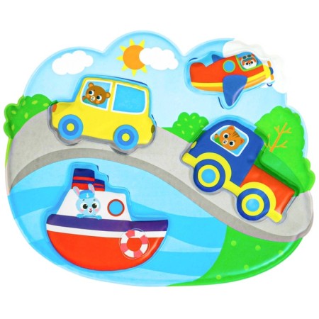 The toy developing for the bath "Correspondence", the base+ 4 stickers, types of mix, crumb I-7
