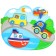 The toy developing for the bath "Correspondence", the base+ 4 stickers, types of mix, crumb I