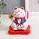 Plastic pendulum from the solar battery "Cat Mani-Neko in a vest" MIX 9x7.5x7 cm