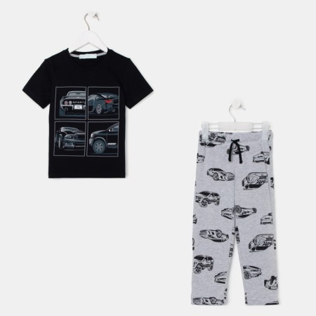 Пижама детская для мальчика KAFTAN "Cars" рост 86-92 (28)-8