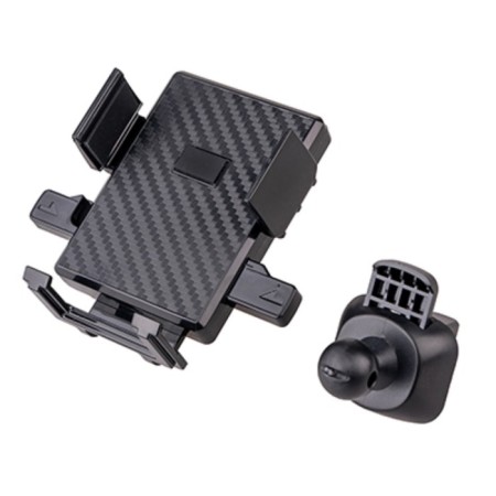 Skyway phone holder, deflector, width 58-85mm, 360 °, black carbon-2